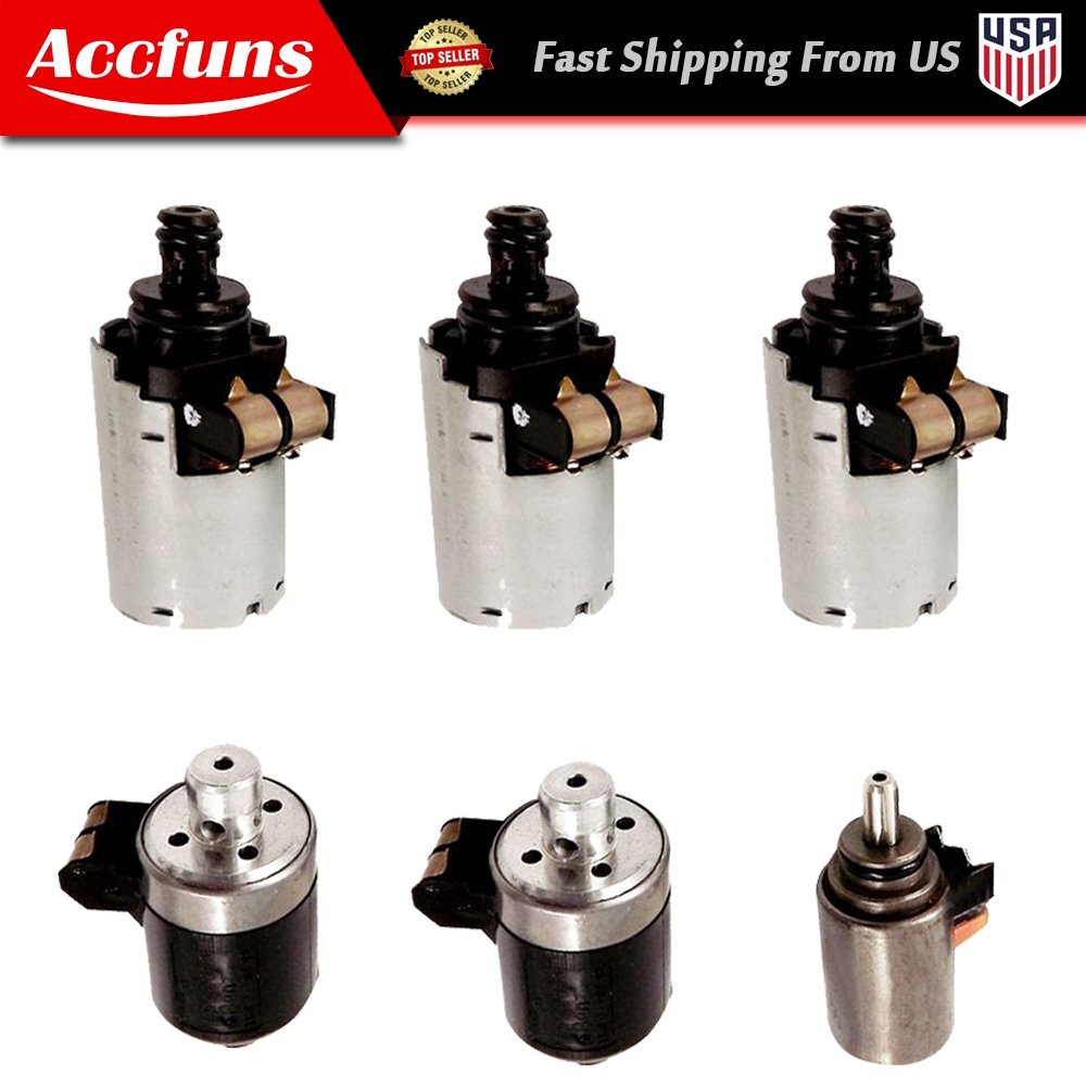 722.6 Transmission Solenoid Valve Kit (6 pieces) Suitable for C240 (2.6L) (models 01-05) n