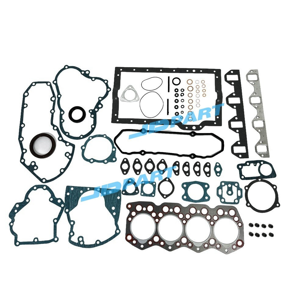 Full gasket kit with head gasket for S4E2 excavator engine parts -