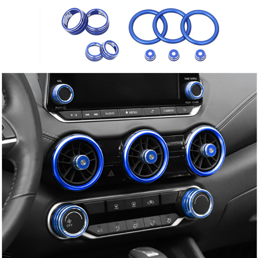 ABS Carbon Fiber Look Front Reading Light Cover Trim for Sienna 2021-2022 v
