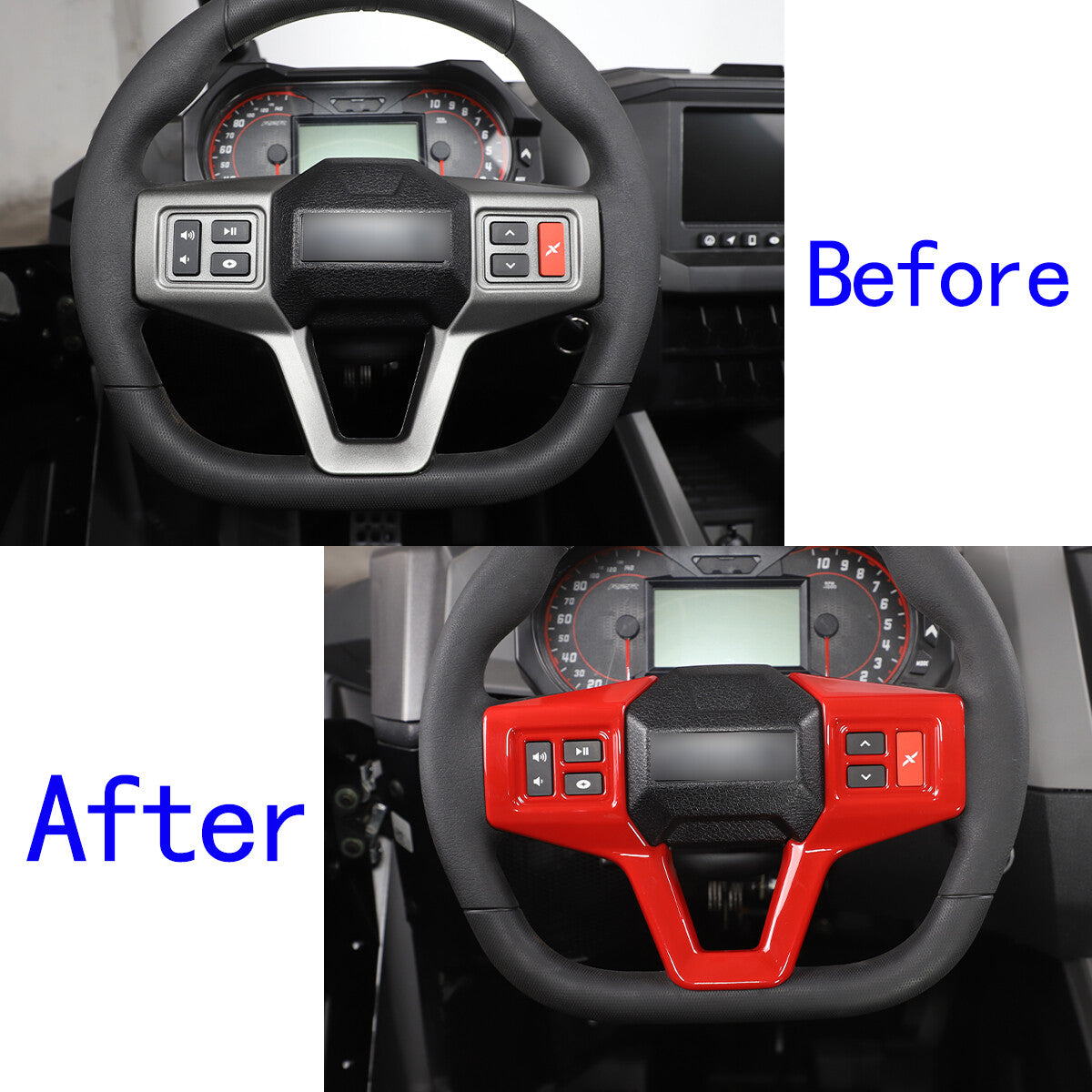 Interior trim for the steering wheel of the for Polaris RZR PRO XP Ultimate 2021 - n