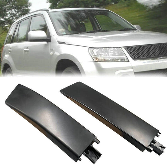 1 Pair Roof Rack Rail Front End Cap L&R Side Fit for Suzuki Grand Vitara 2006-15 n
