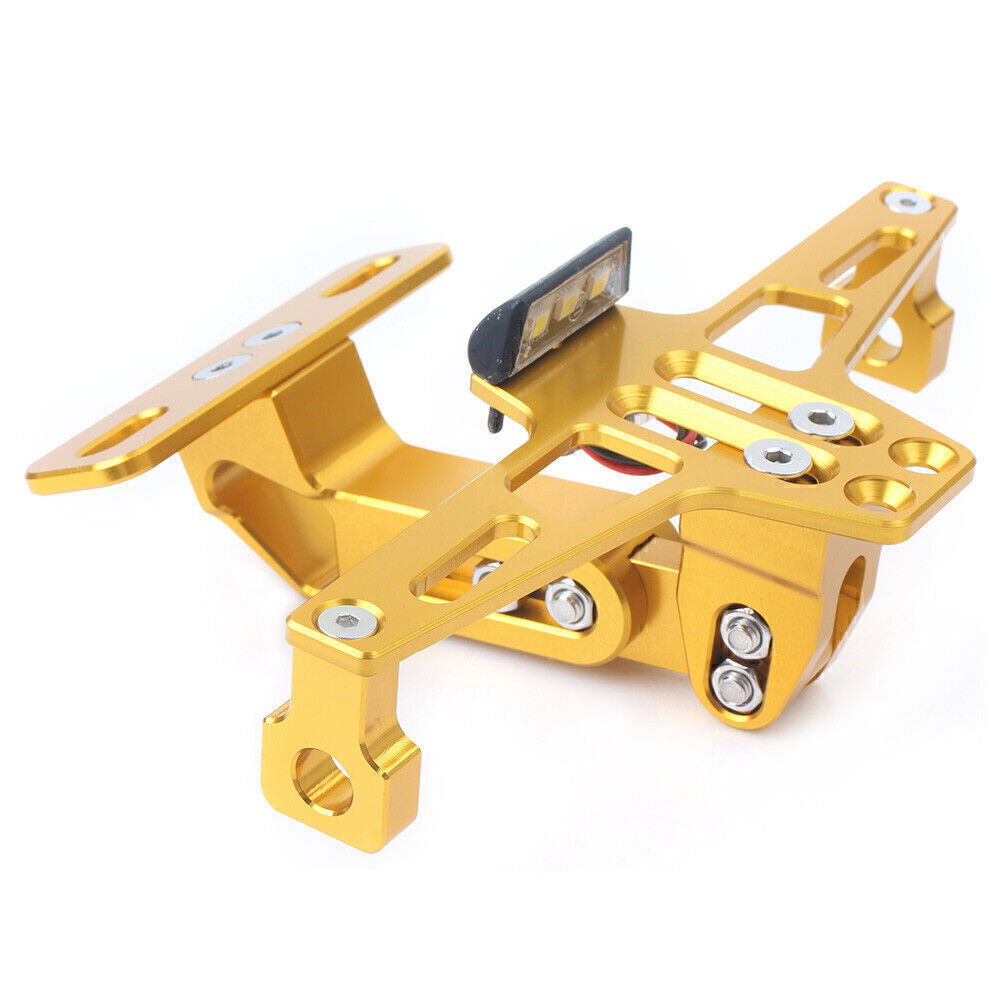 Motor License Plate Holder Bracket Fender Eliminato Fit for Kawasaki Gold