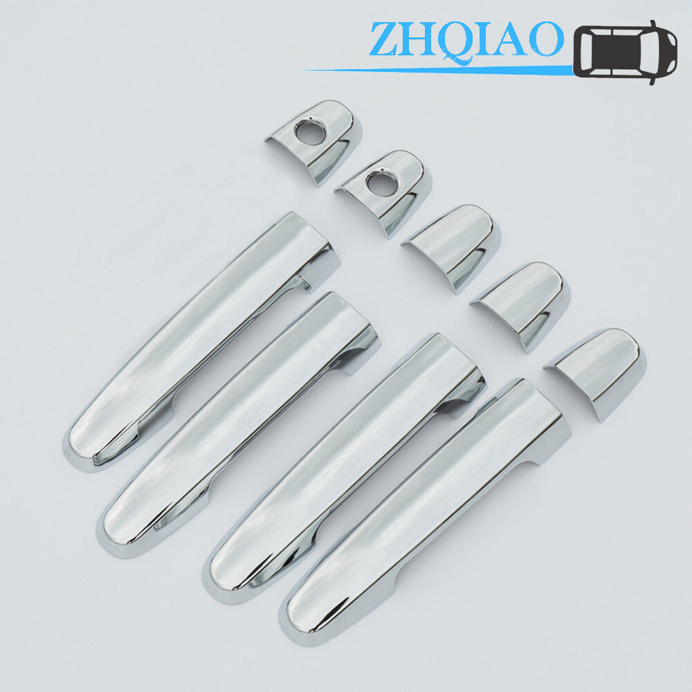 4Pcs Chrome Door Handle Cover Trim Fits for Toyota for Camry for Corolla Highlander 03-11