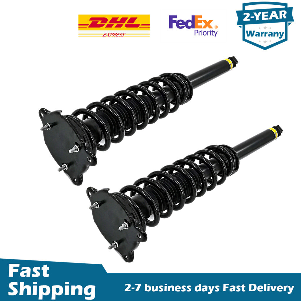 2X Rear Left Right Coil Spring Shock Struts for Tesla for Model S S3 2011-2016