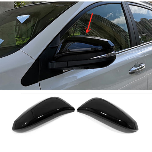 for Toyota RAV4 13-2018 Bright Black Door Side Mirrors Rearview Trim Cover 2PCS
