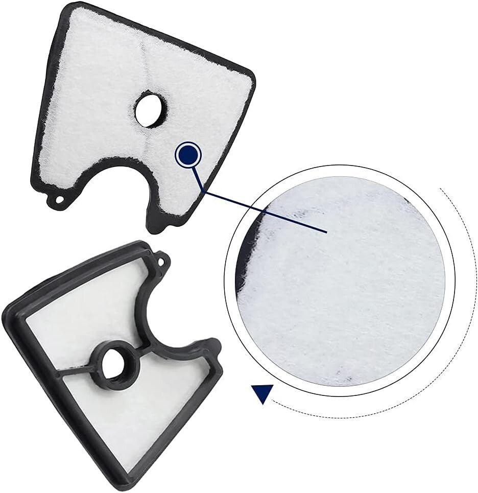 Air Filter for Husqvarn-a 125BVX Leaf Blower Jonsered B2126 BV2126 Blower RedMax