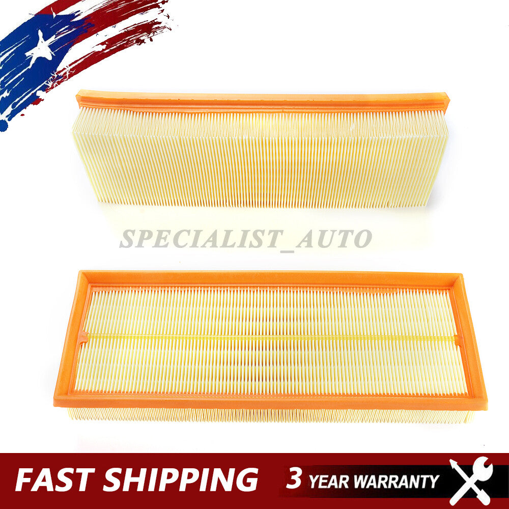 2 A1120940004 Engine Air Filters for Mercedes-Benz E350 CLK240 CLK320 CLK500 Q
