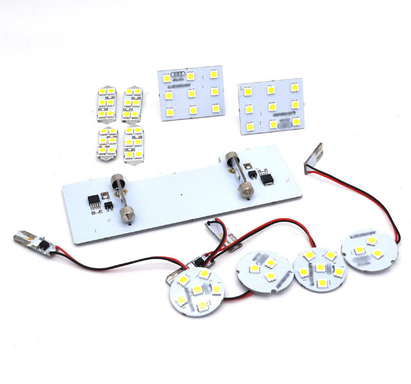 Set 6000k panel LED Interior Dome map Light Kit Bulbs For 2008-2016 for Audi Q5 8R v
