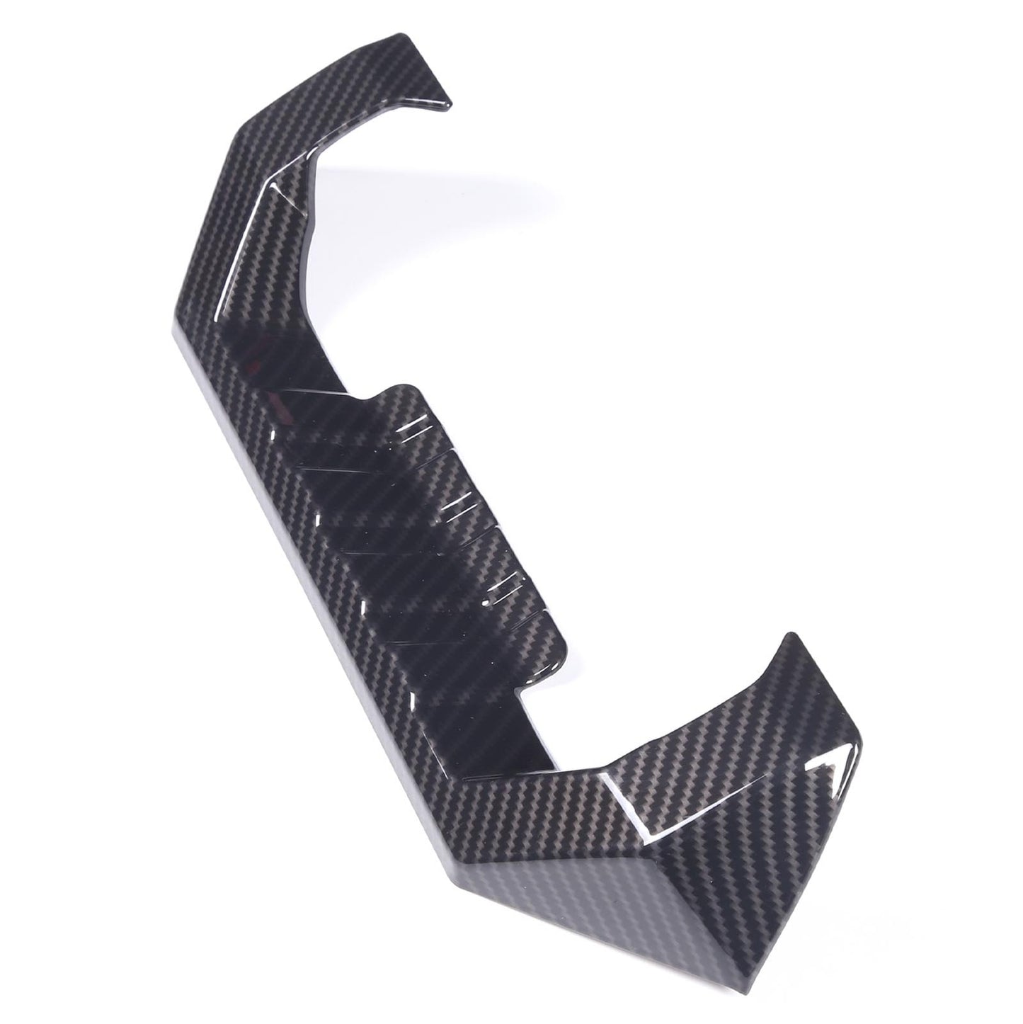 9-Piece Black Alloy Steering Wheel Button Trim Set for LR for Range Rover Vogue 2013-2017