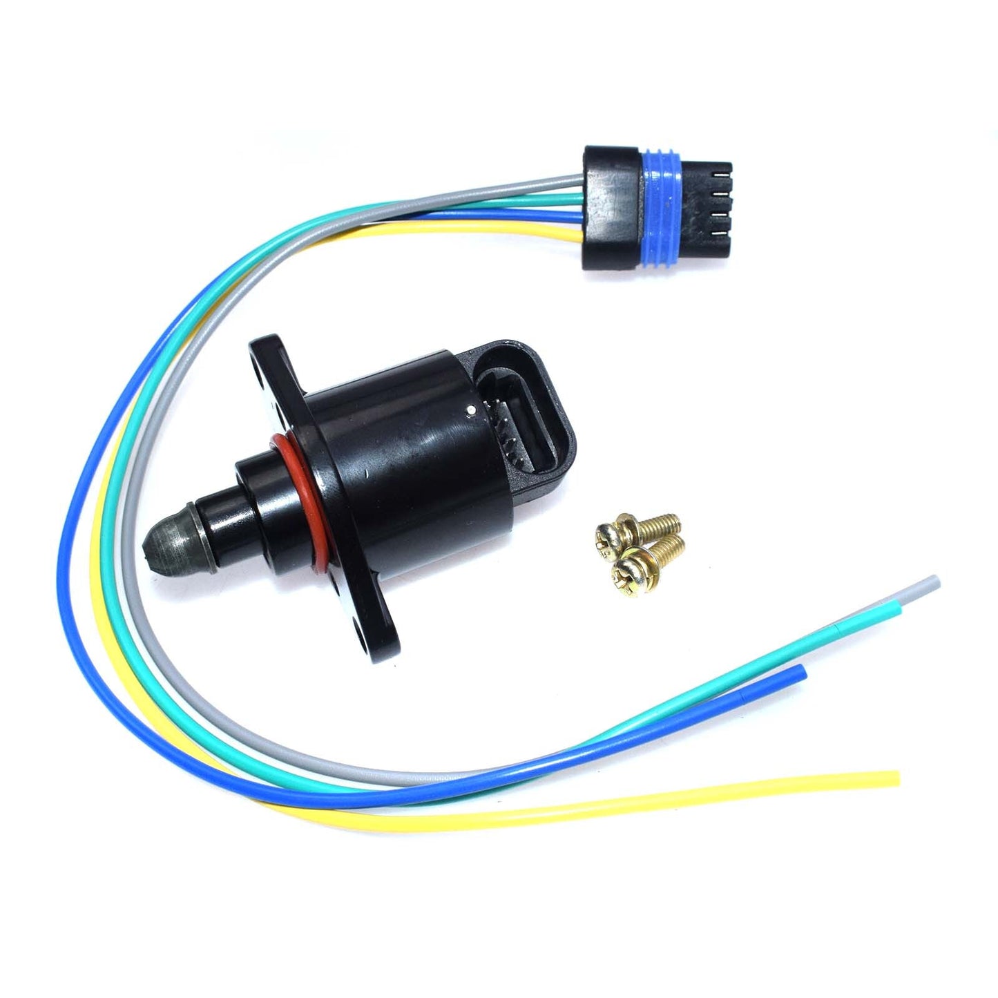 Idle air control valve and wiring harness connector for QQ Dongfeng for Kia EQ6380 New - v