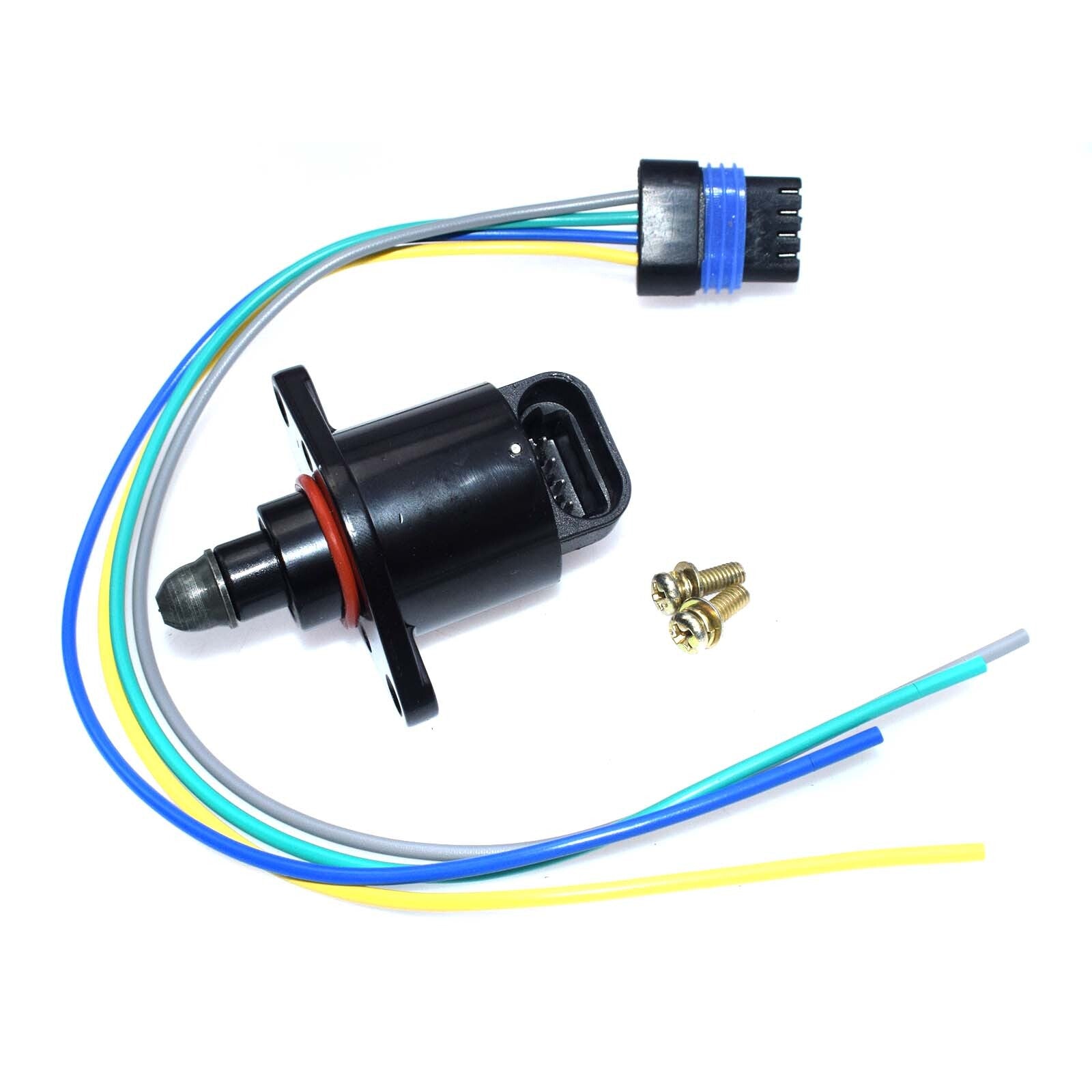 Idle air control valve and wiring harness connector for QQ Dongfeng for Kia EQ6380 New - v