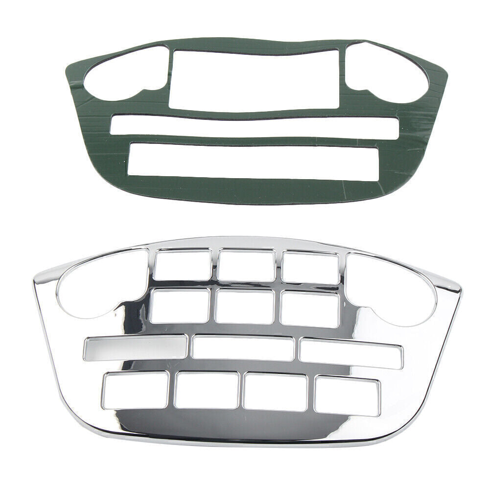for Honda Goldwing GL1800 2001-2011 Chrome Radio Accent Panel Decoration Trim Q