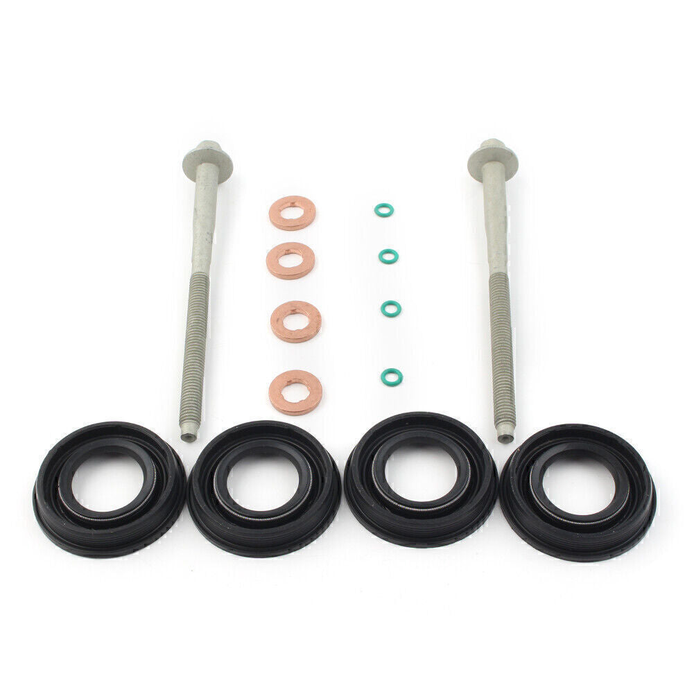 for FORD TRANSIT MK7 Fuel Injector Clamp Bolts 2.2 2.4 Seal Washer Kit