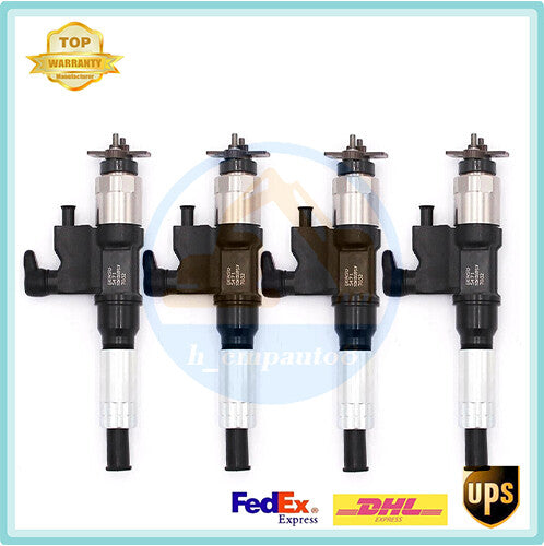 4x Common Rail Fuel Injector 095000-5471 4HK1 for Isuzu 2001-07 NPR NPR-HD 5.2L