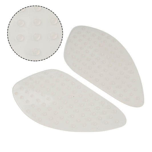 White Traction Tank Pad Gas Knee Grip Protector for Honda CBR250R 10-16 CBR300R Q