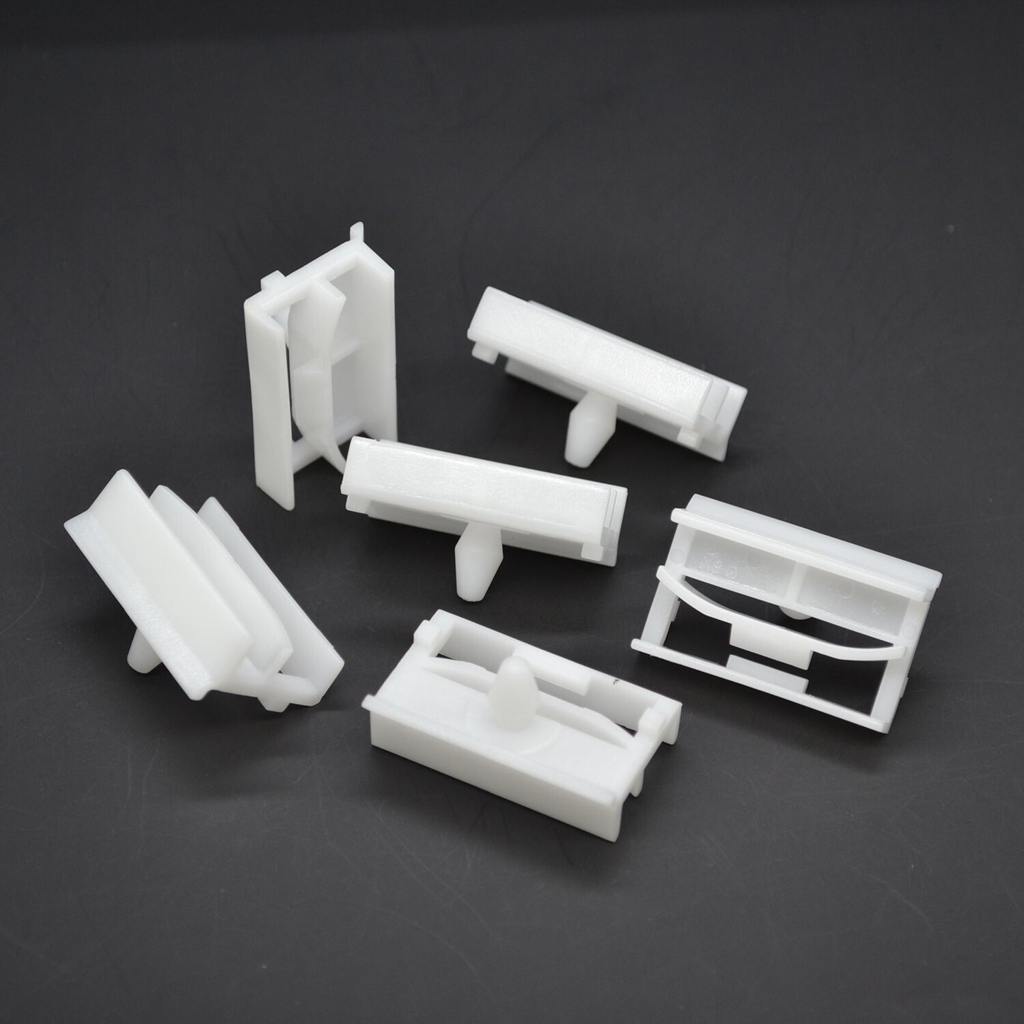 10pcs White Sill Side Skirt Clips Trim Fasteners Bracket Rivet for BMW E36 E46