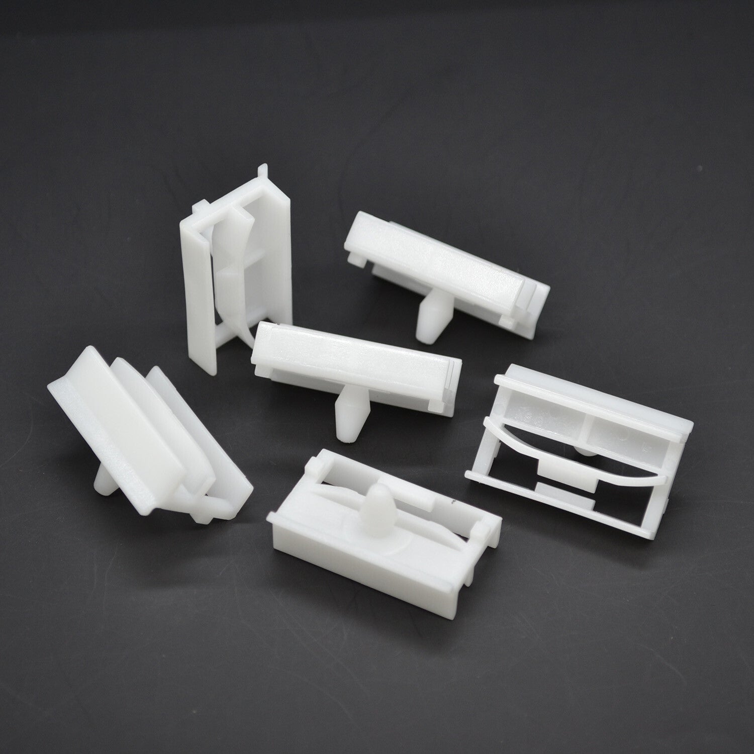 10pcs White Sill Side Skirt Clips Trim Fasteners Bracket Rivet for BMW E36 E46