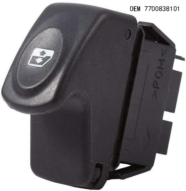 for Renault Clio 2 Megane I Kangoo 7700838101 6-Pin Single Power Window Switch
