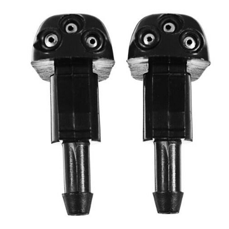 2 Pcs Front Windshield Washer Fluid Spray Jet Nozzles Set for Hyundai Vehicle