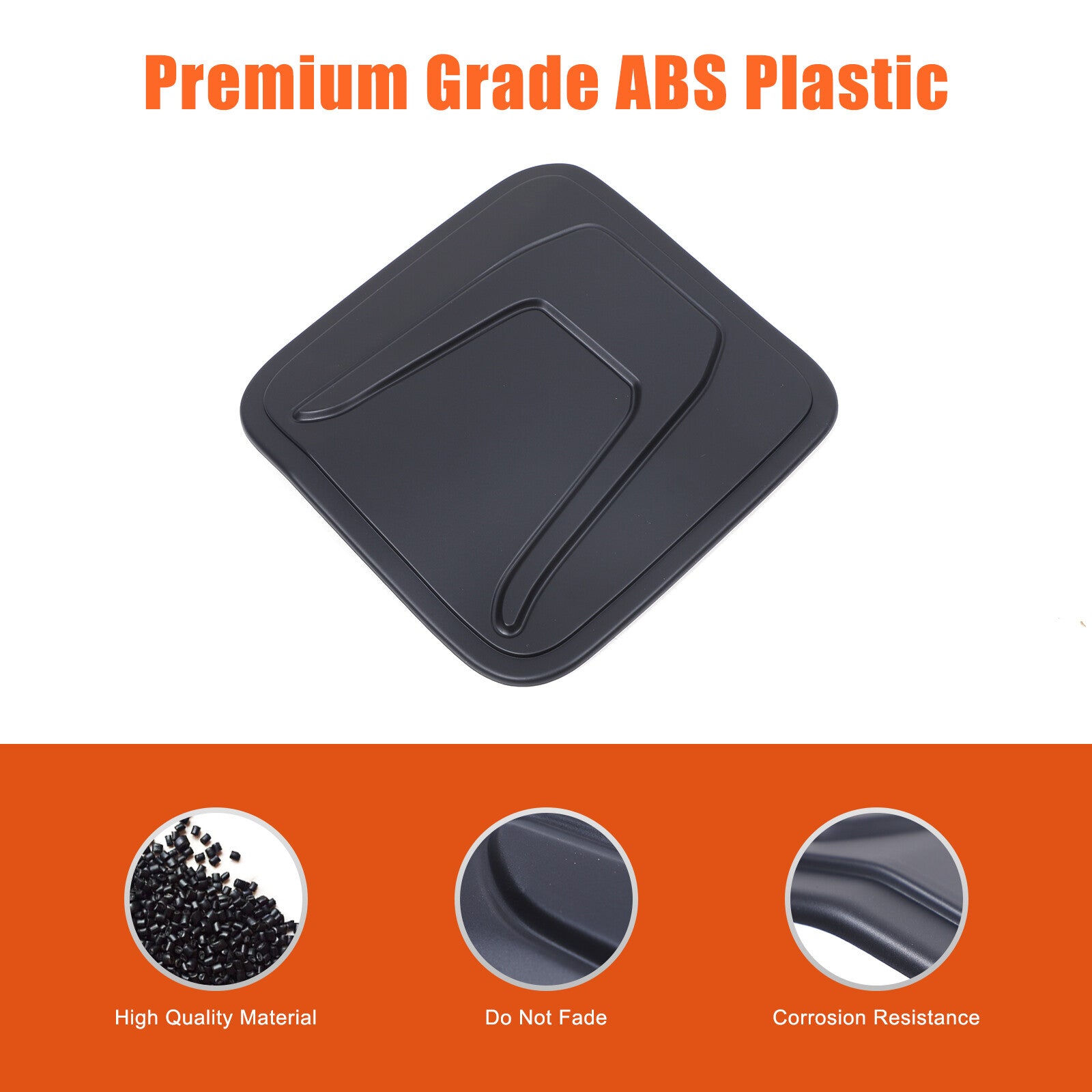 Matte black fuel tank cap for L200 Triton 4-door 2019-2022 n