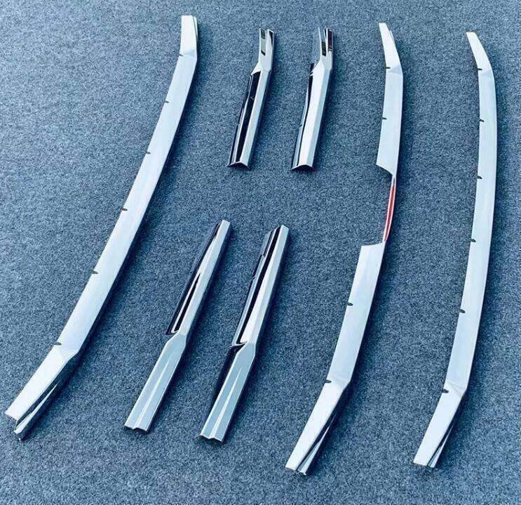 Chromed Style Front Grill Frame Cover Strip Trim For 2021-2023 for Honda Ridgeline