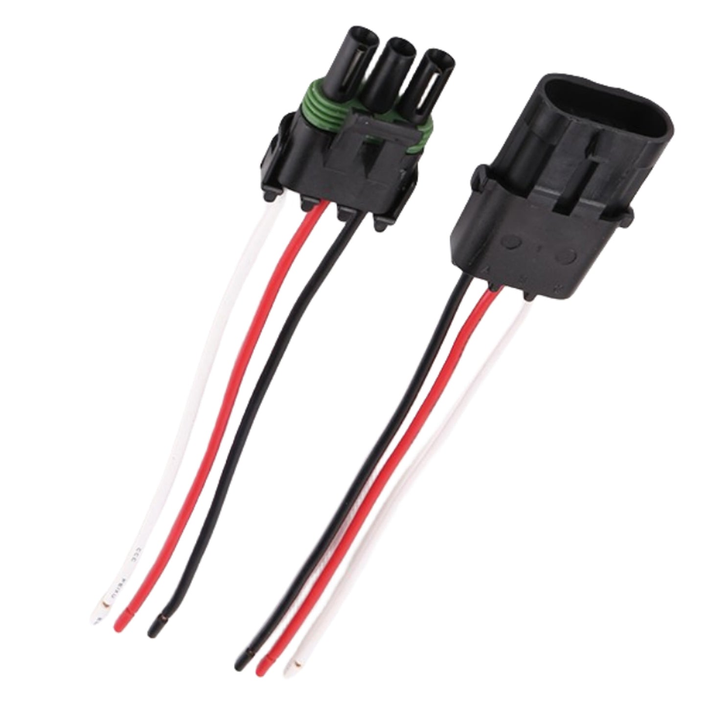 Female Male Assembled Connector Adapter Plug Waterproof Components For 16-14AWG
