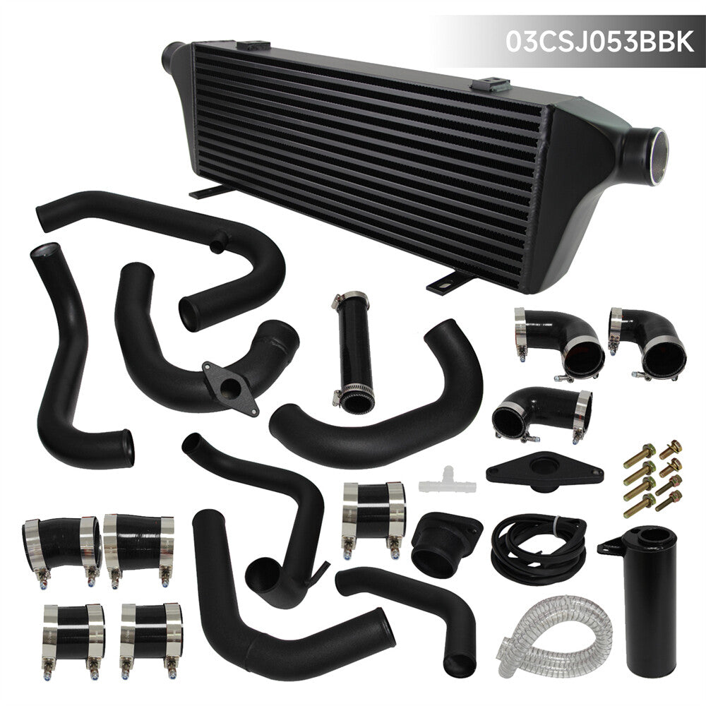 Bolt On Intercooler Kit for Subaru Impreza WRX STI Ej20 Ej25 2008-2014 Black