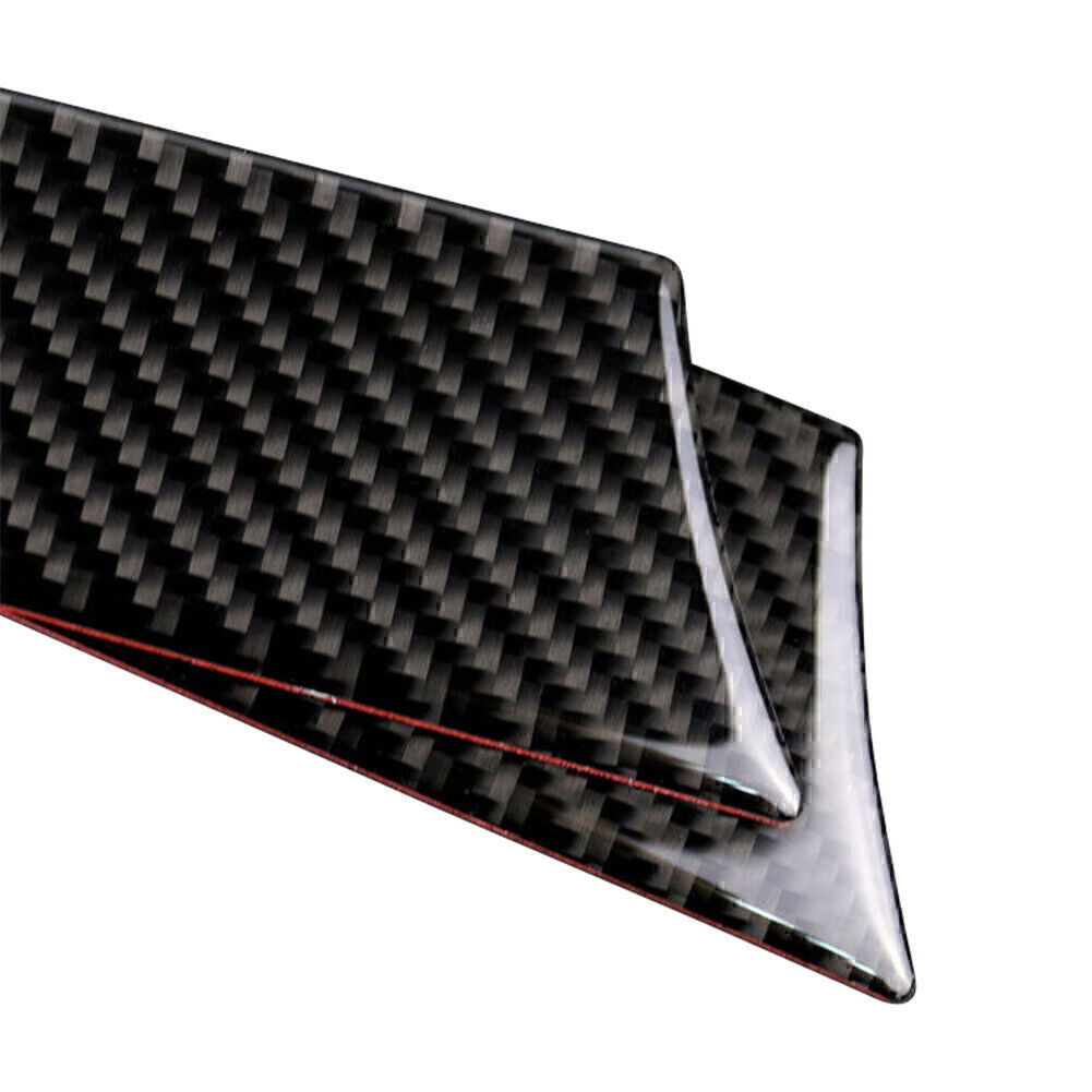 4x Carbon Fiber Interior Door Panel Cover Trim Sticker for Audi for A4 B8 2009-2016