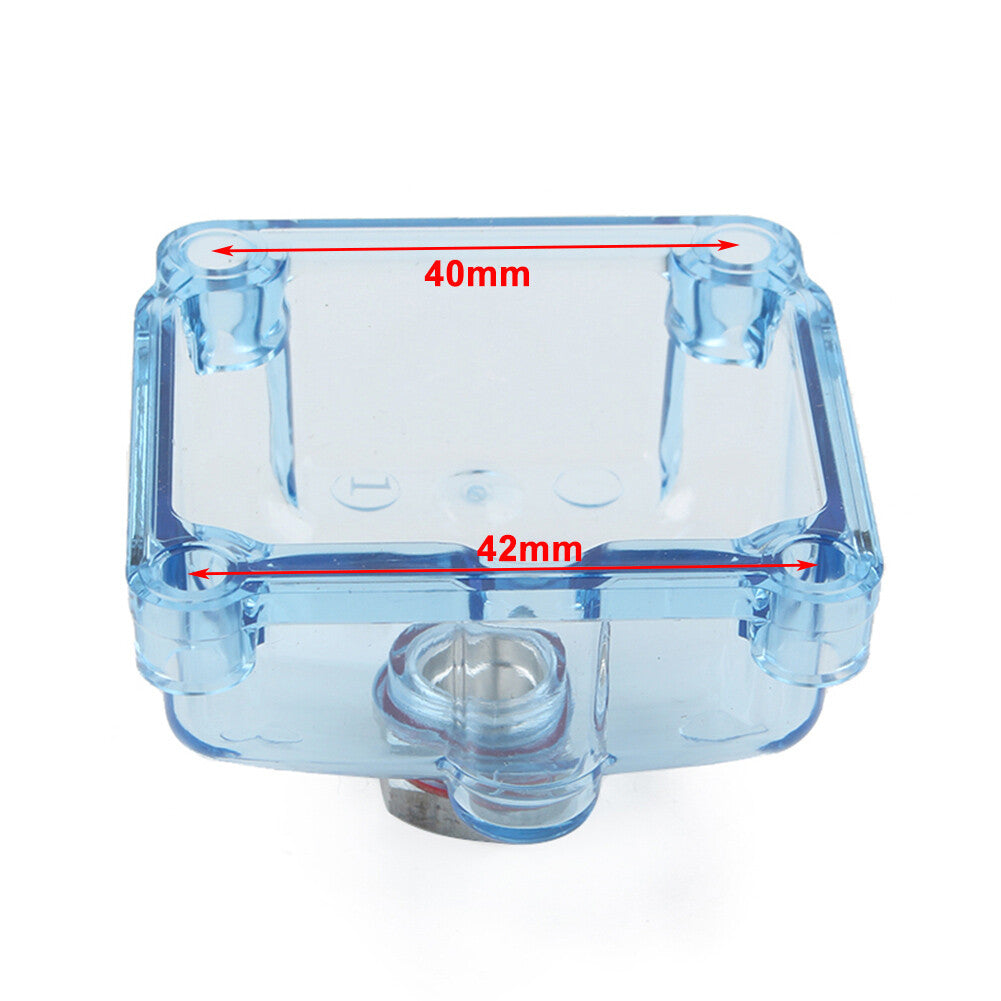 Motorcycle Plastic Transparent Carburetor Float Bowl Chamber for PHBG Carb 50cc Q