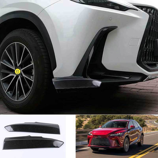 for Lexus NX 250 350h 22-2024 Carbon Steel Front Bumpers Lip Side Skirt Splitter n