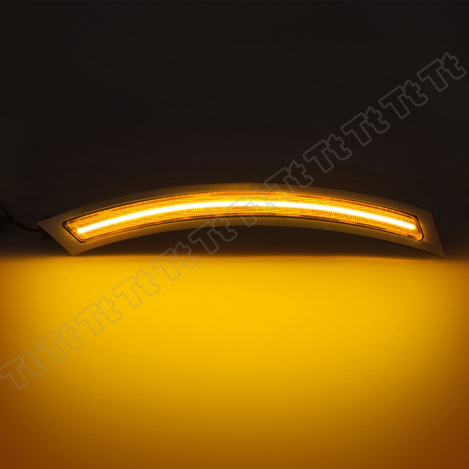 For 2014-18 for X5 M F15 F85 LED Front Bumper Side Marker Reflector Light Transparent - v