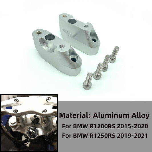 Motorcycle Handlebar Riser Kit Mount Clamp for BMW R1200RS 15-20 R1250RS 19-21