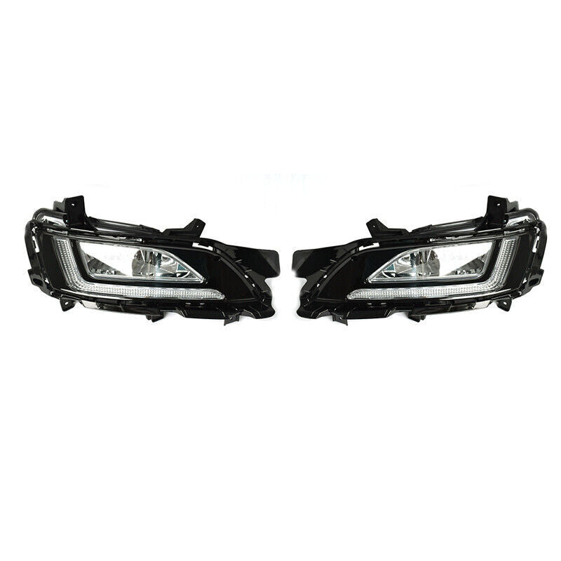 For 2019-2020 for Hyundai for Tucson Front Bumper Fog lights Daytime Running Lights Pair v