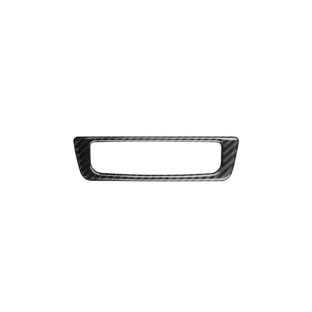 for Audi Q5 2018-2021 Carbon Fiber Interior Rear Climate Console Cover Trim