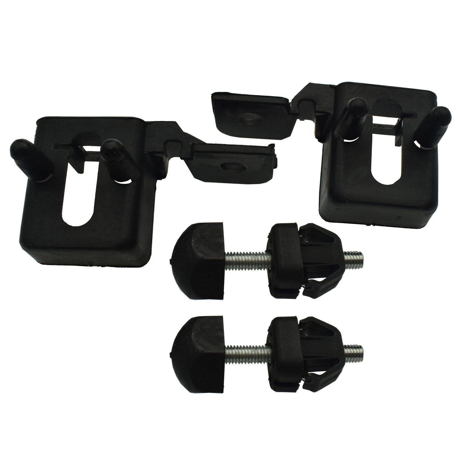 Range hood anti-collision stop adjuster bracket kit left and right for Fusion for Lincoln MKZ- v