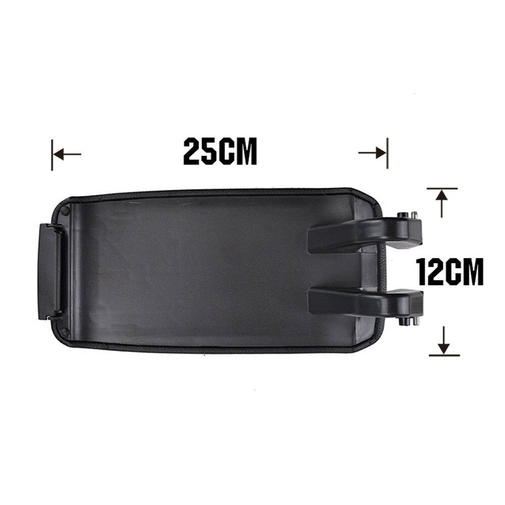 FLAP MEDIUM ARMREST LID for AUDI A3 8P 8P1 (2003-2012) BLACK FABRIC Q