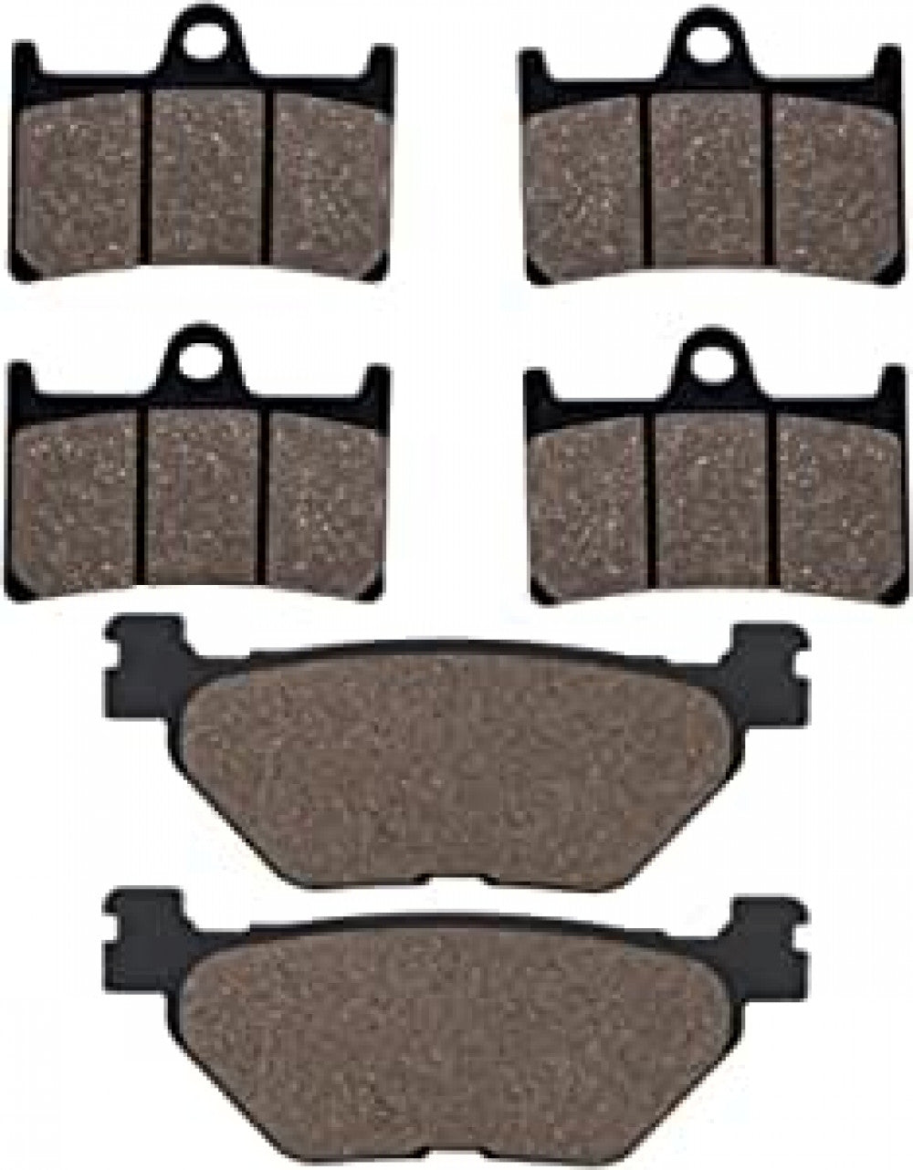 Front Rear Semi-Metallic Brake Pads for YAMAHA Roadstar Midnight Warrior 05-09