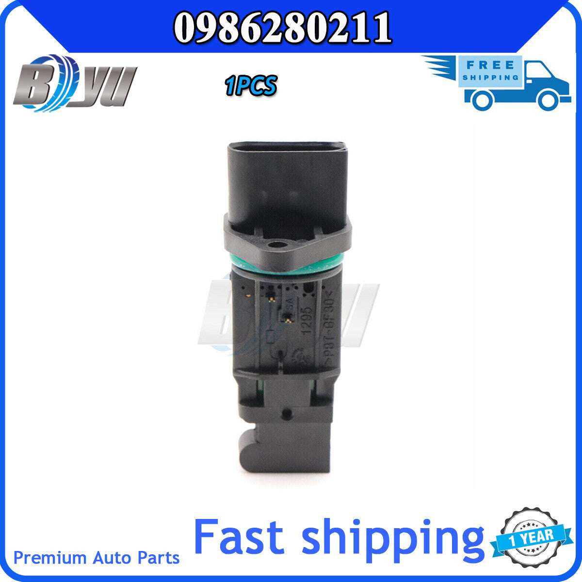 0986280211 Mass air flow meter sensor suitable for Audi A3 S3 quattro TT Roadster 1.8 T- v