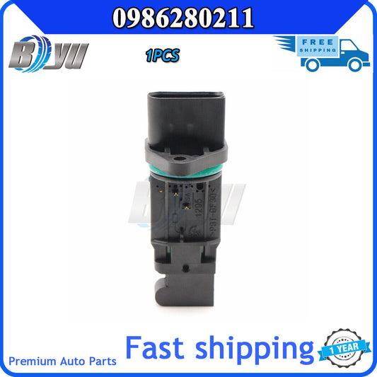 0986280211 Mass air flow meter sensor suitable for Audi A3 S3 quattro TT Roadster 1.8 T- v