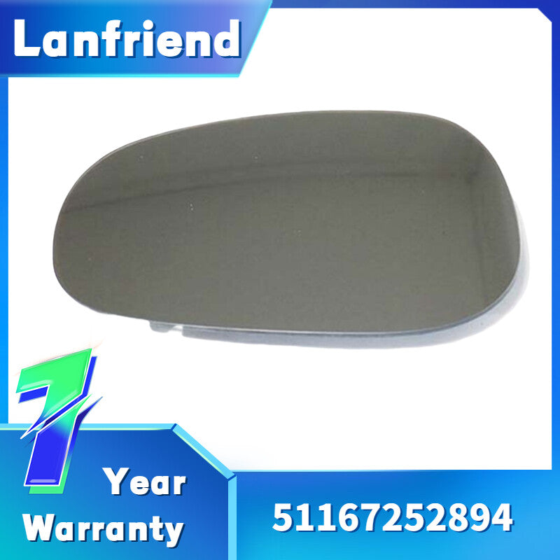 51167252894 Fit for BMW E90 LCI Wing Mirror Glass Blue Heated Blind Spot Right