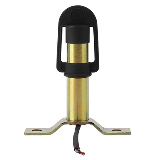 Amber Rotating Flashing Beacon Light Mounting DIN Pole Stem Bracket Tractor