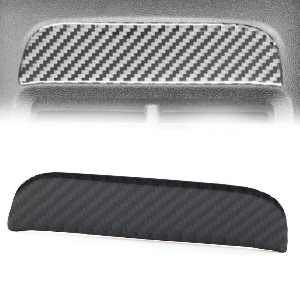 for Chevrolet Equinox 2017-22 Carbon Fiber Black Rear Air Outlet Vent Cover Trim
