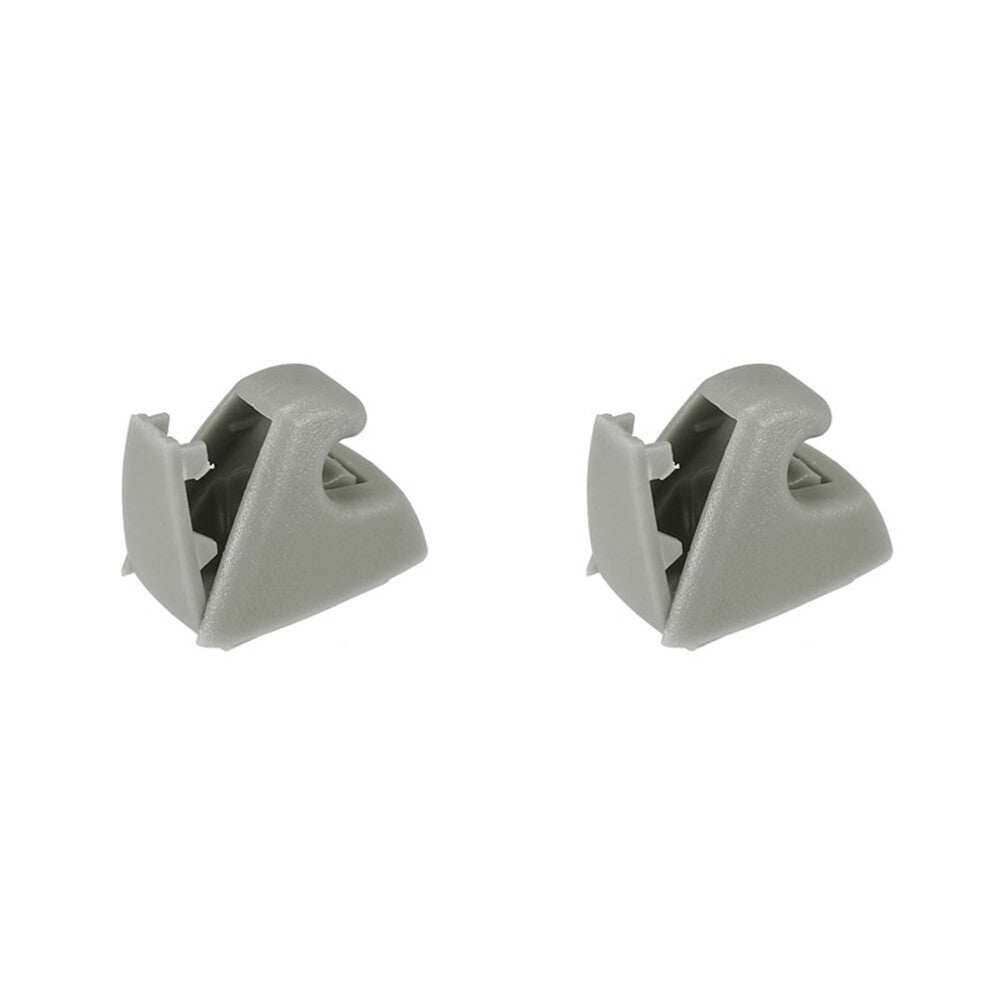 2Set Plastic Gray Sun Visor Retainer Support Clip For Chevy Silverado 15882854 Q
