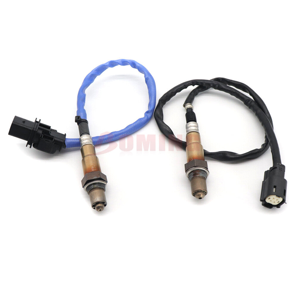 4pcs Oxygen O2 Sensor 12 For 2015 for Infiniti QX80 V8-5.6L Upstream+Downstream