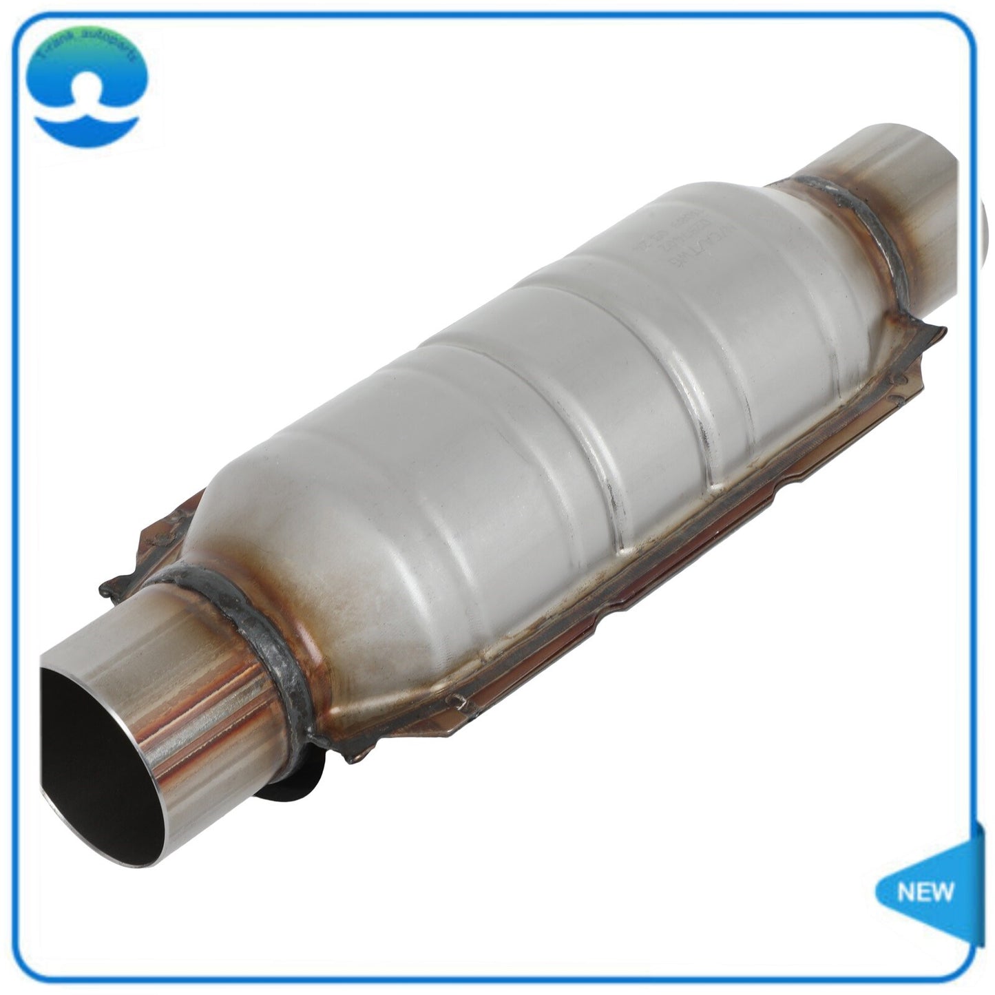 2.5 Universal Fit Pair Catalytic Converters for Ford F150 EPA Approved 99306