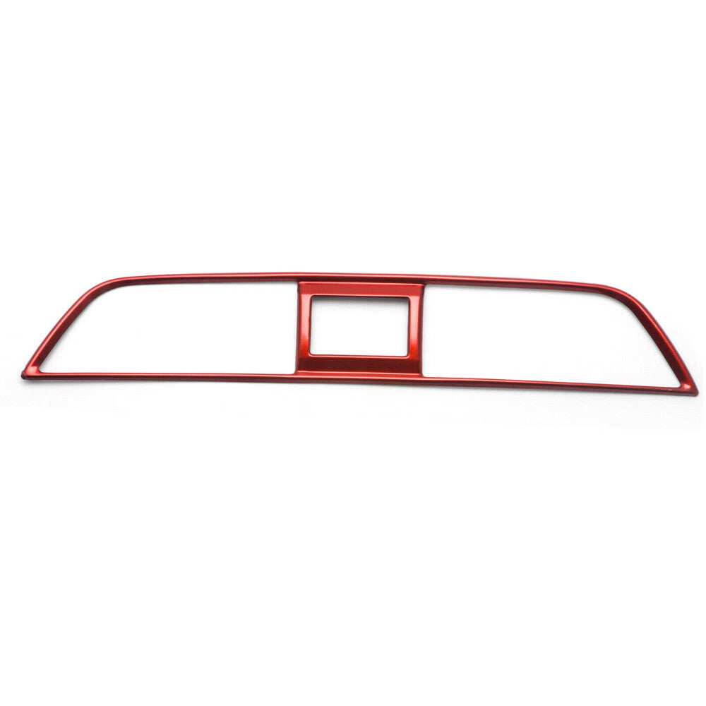 Red Stainess Interior Dashboard Air Vent Panel Cover Trim for Honda Accord 18-20