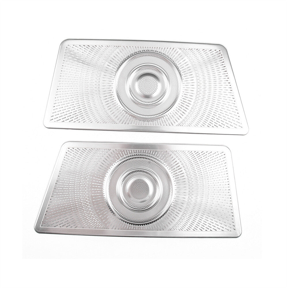 for Benz S Class W223 2021-23 Car for Seat Under Air Vent Outlet Cover Alloy Silver