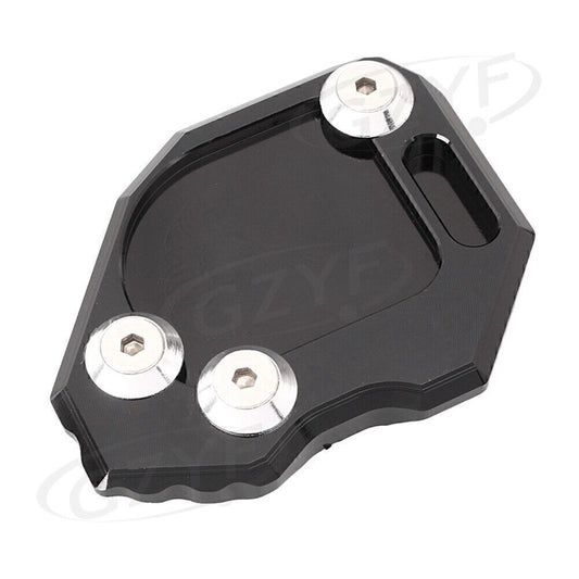 for BMW F800GS 2008-14 2013 2012 Black Motorcycle Kickstand Side Foot Stand Pad Q