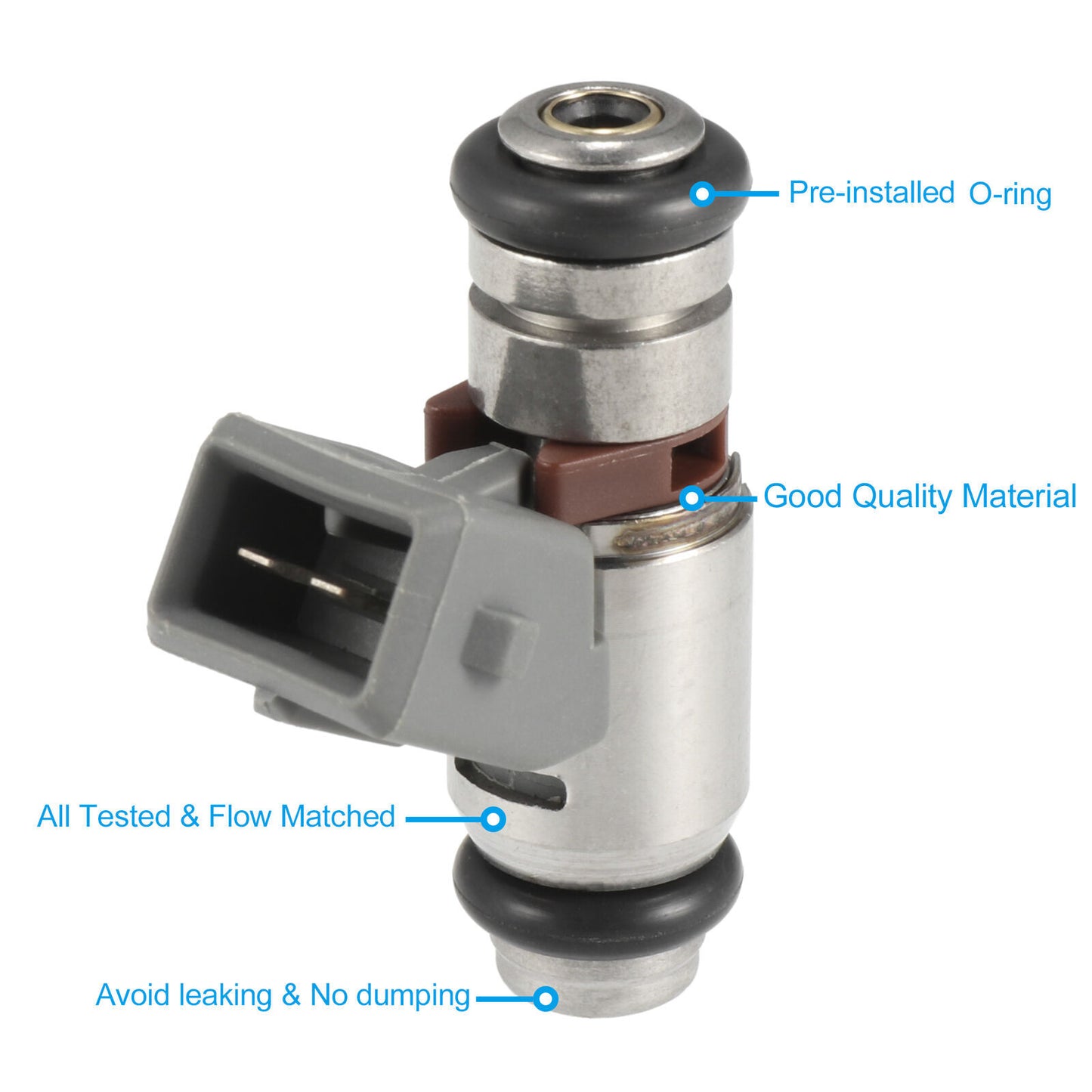 2-piece fuel injector kit for Touring Road King Dyna Electra Glide- n