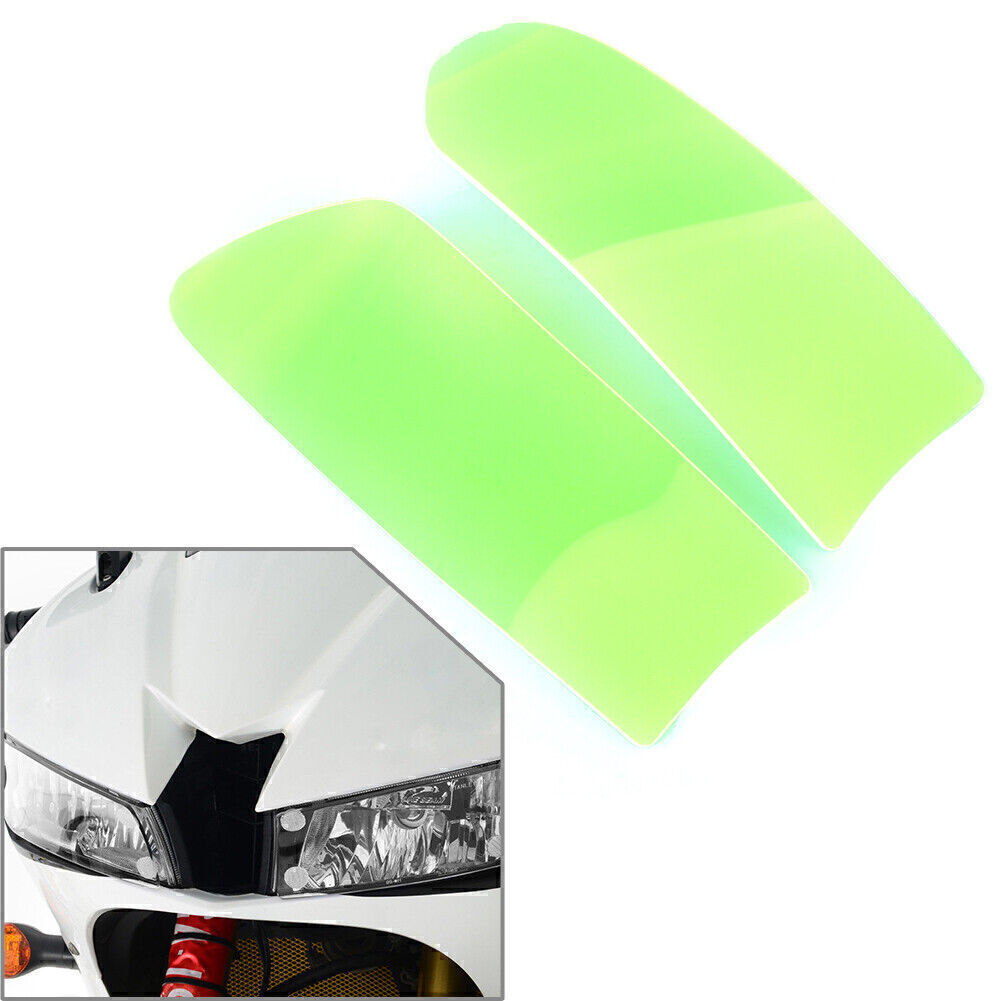 for Honda CBR600RR 2013-18 Green Front Headlight Guard Shield Screen Lens Cover Q